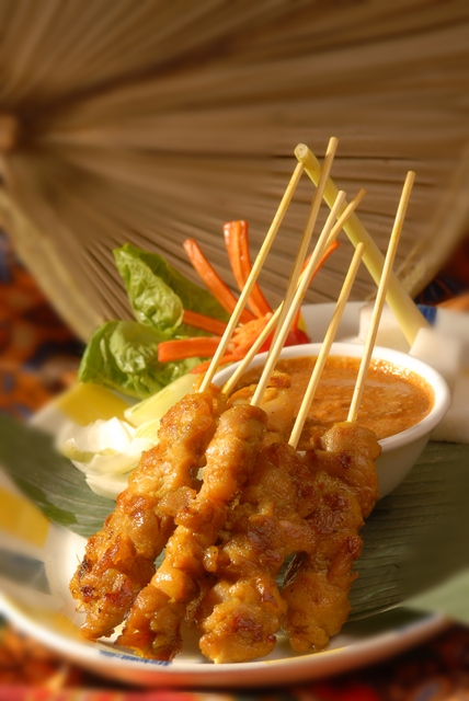 Satay - (Spicy Barbecued Meat)
